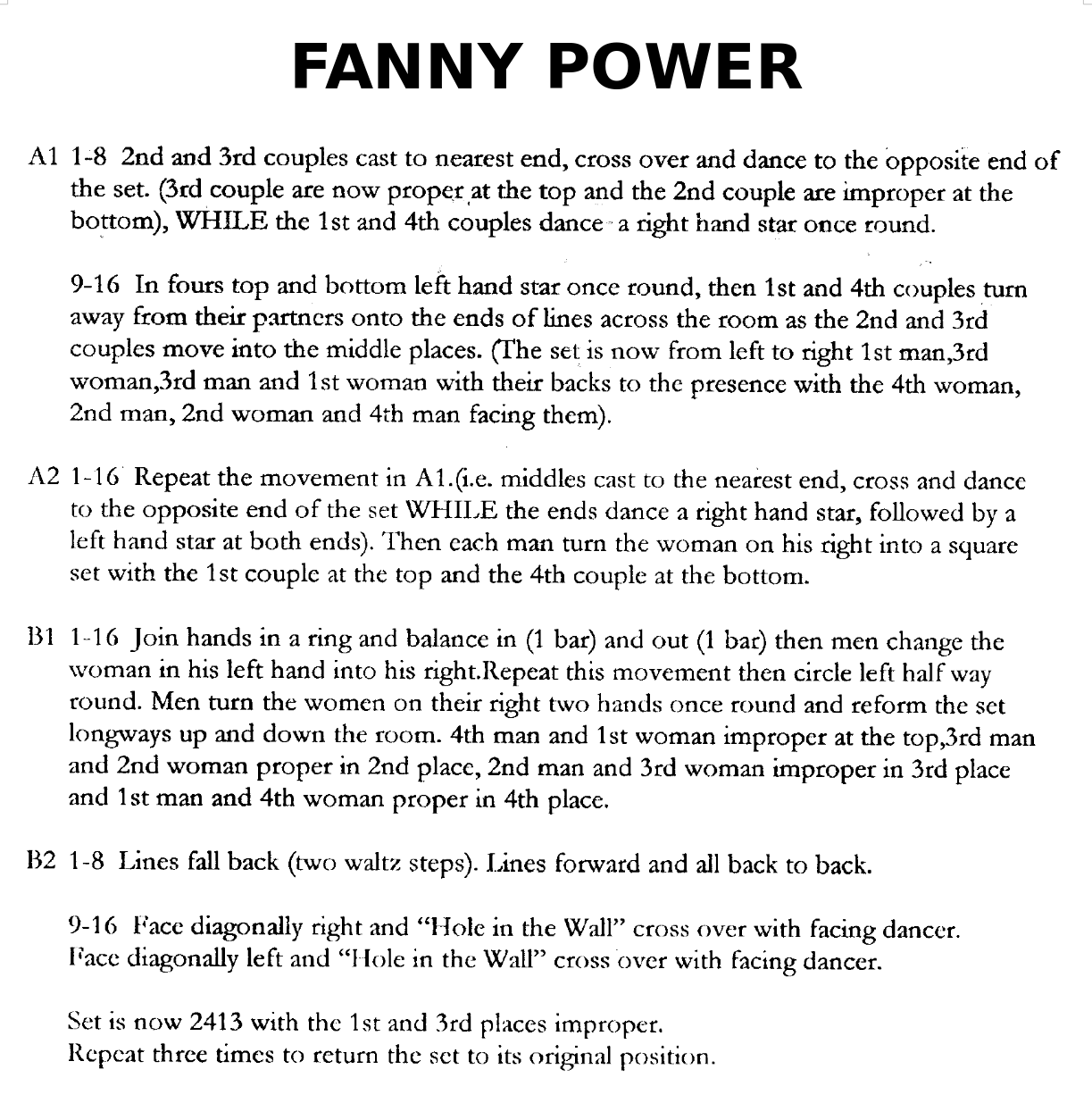 Fanny Power (dance)